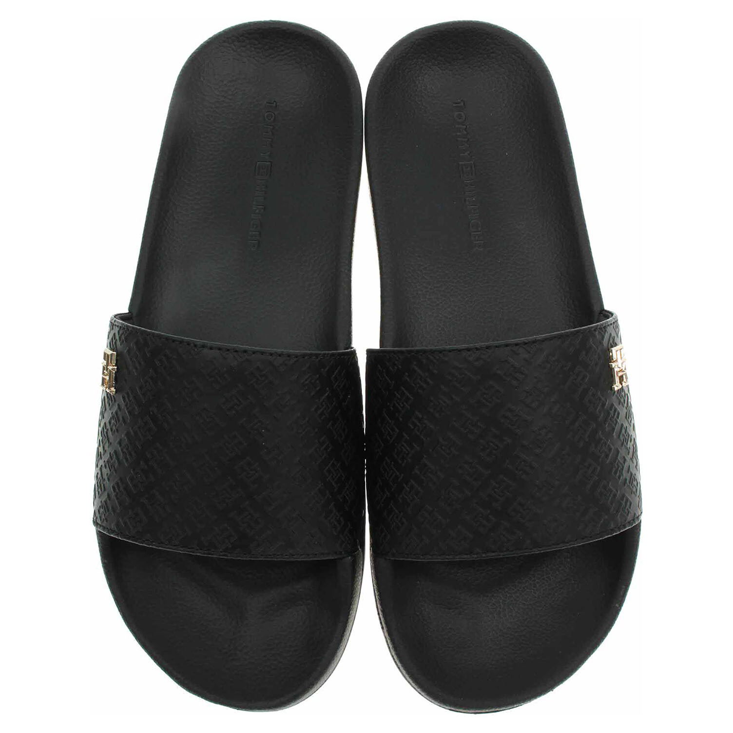 Ecco Tommy Hilfiger dámské plážové FW0FW08525 BDS Black 23700559