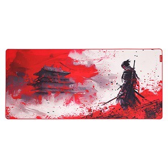 Podložka pod myš, MONKA ZOWA XL, herní, červeno-bílá, 900 x 400 x 3.5 mm, Marvo