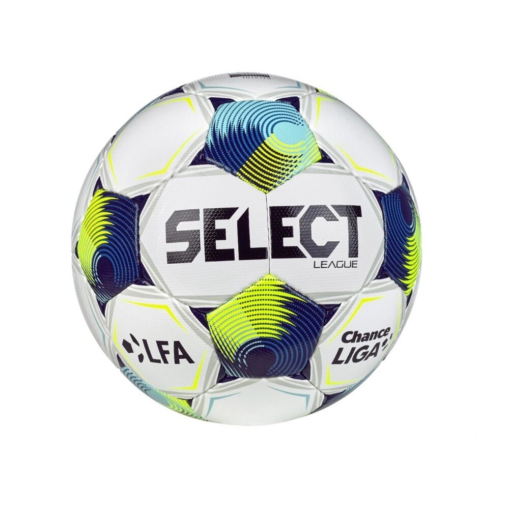 Fotbalový míč SELECT FB League CZ Chance Liga 2025-26 5 bílo-modrá