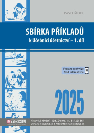 Sbírka příkladů k učebnici účetnictví I. díl 2025 - Pavel Štohl