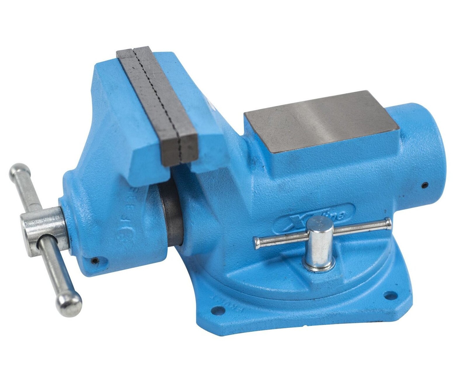 Svěrák otočný s kovadlinou XTline - 100mm