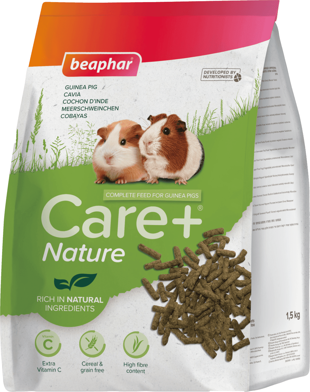 Beaphar Care+ Nature Guinea Pig 1,5kg
