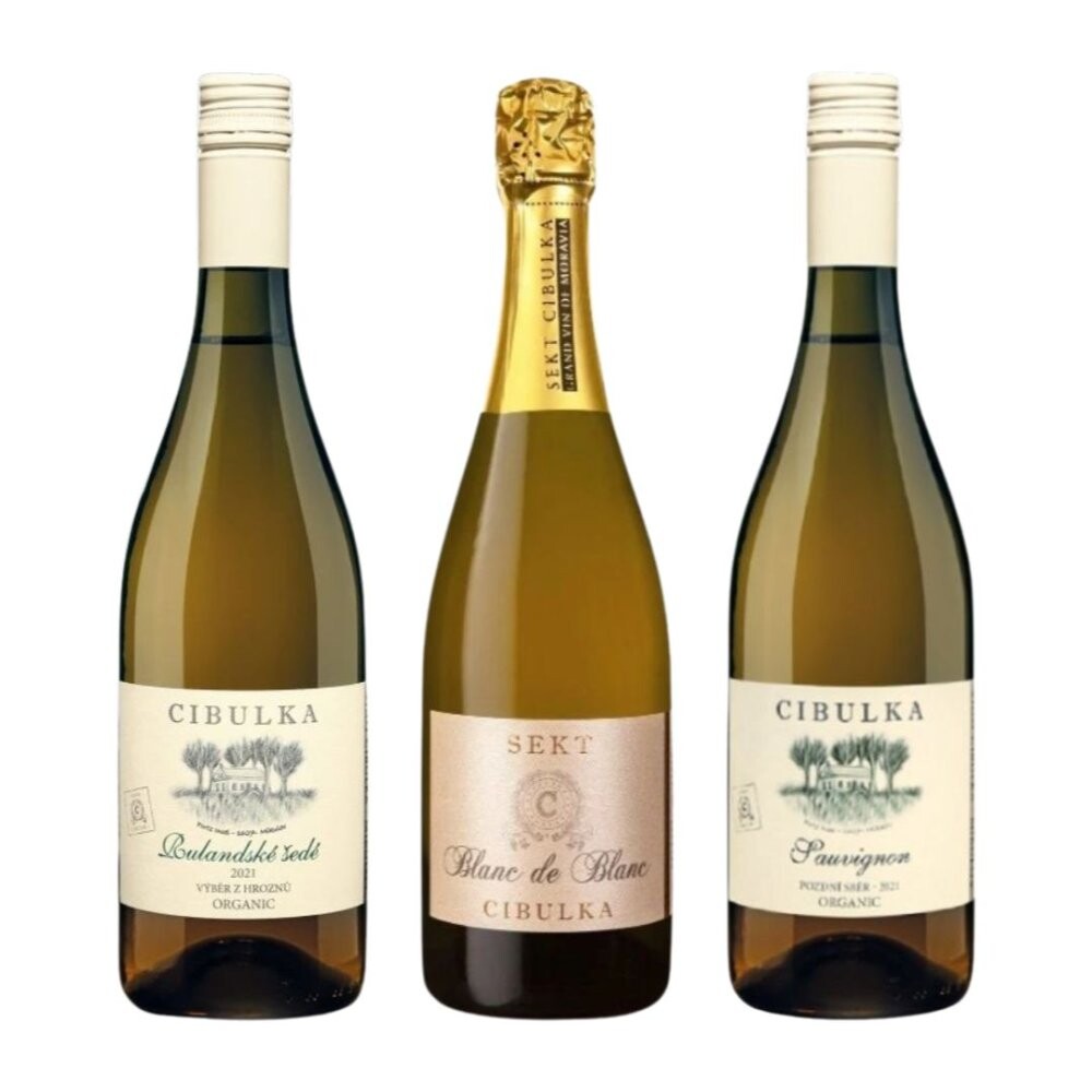 Cibulka Set Top Vín 3×0,75l