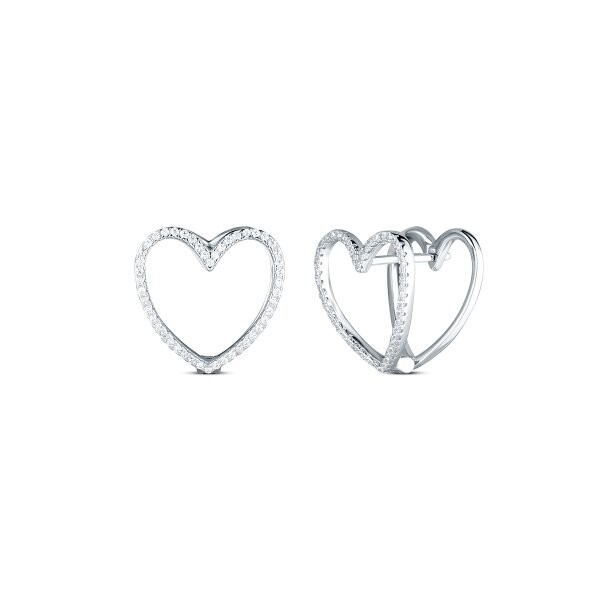 Náušnice se syntetickými kameny 136-596-573500-0000