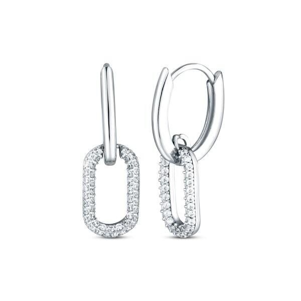 Náušnice se syntetickými kameny 336-588-000284 2.90g