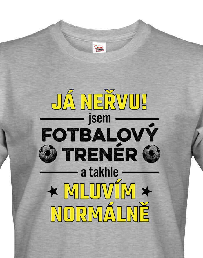 Pánské tričko pro trenéra - skvělý dárek, který musíš mít