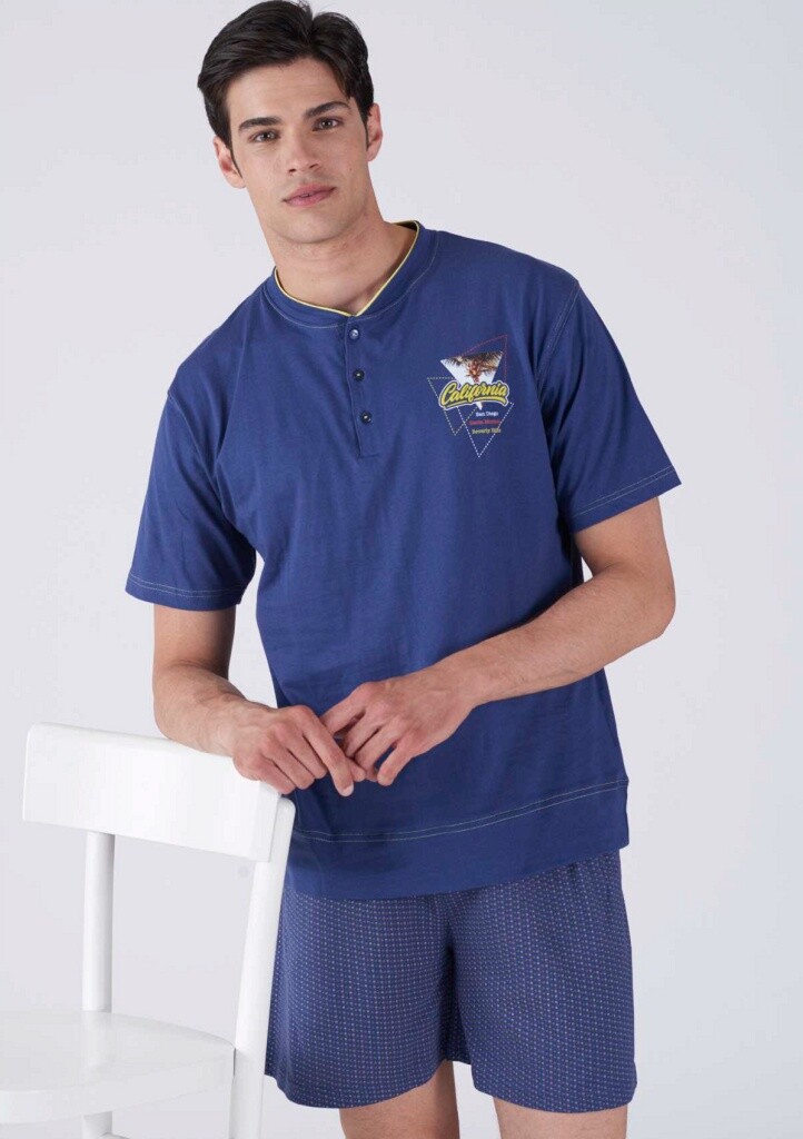 Pánské pyžamo Karelpiu KC8254