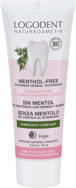 Logona Bylinná zubní pasta rozmarýn bez mentholu 75ml