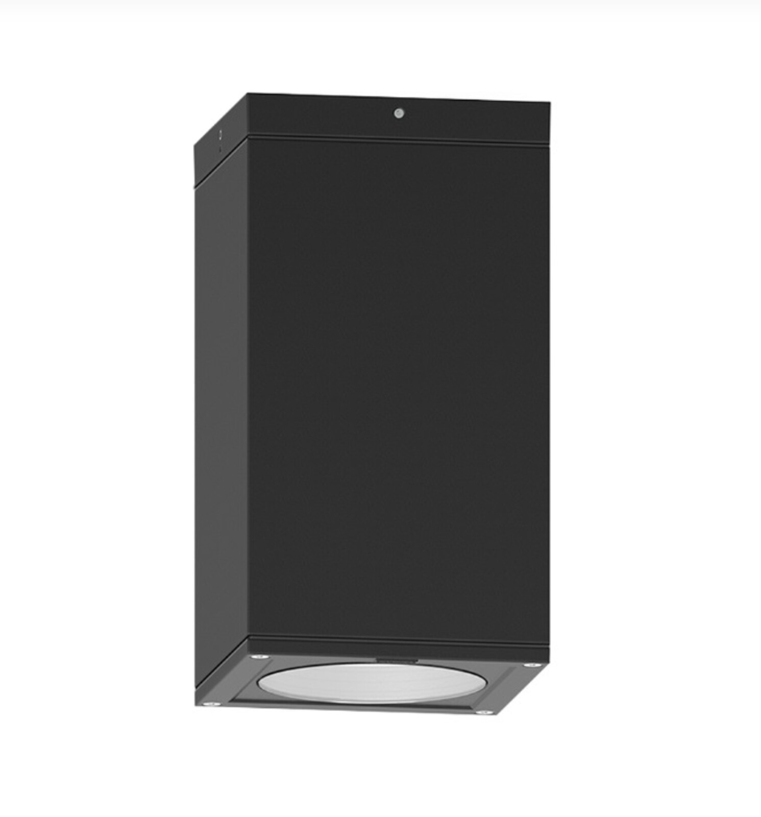 VÝPRODEJ VZORKU LIGMAN Stropní venkovní svítidlo hranol JET 42 LED 39W 40° 3000K 2788lm IP65 černá RAL9011 (LGM JE-80061-M-W30-01)