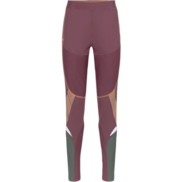 KARI TRAA TIRILL HYBRID Sportovní legíny, vínová, velikost