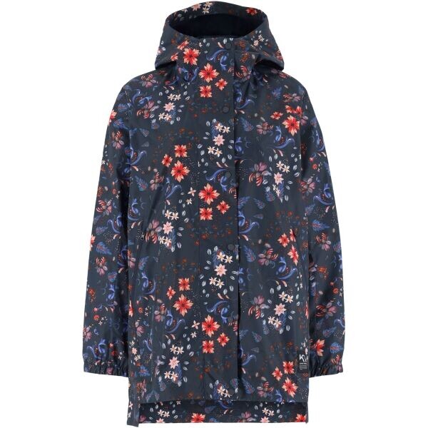 KARI TRAA ANE LONG Lehká větrovka, tmavě modrá, velikost