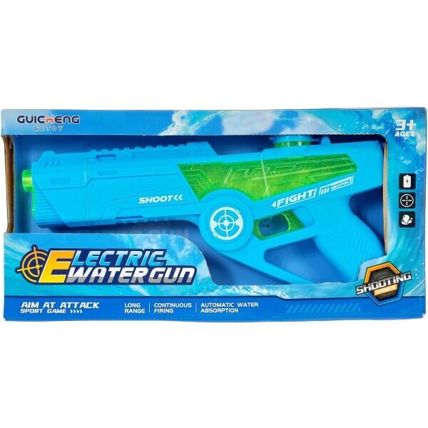 VIZOPOL BATTERY-POWERED WATER GUN Vodní pistol na baterky, modrá, velikost