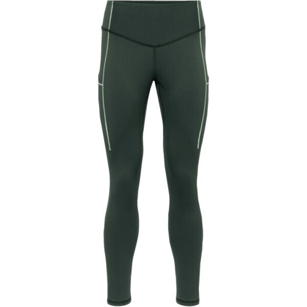 KARI TRAA ISABEL Dámské sportovní legíny, tmavě zelená, velikost