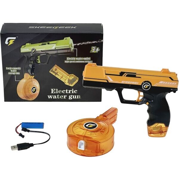 VIZOPOL ELECTRIC WATER GUN Elektrická vodní pistol, oranžová, velikost