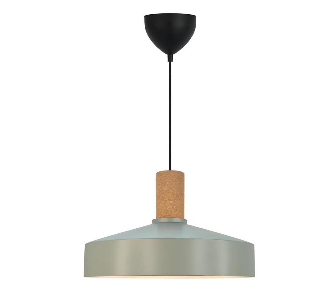 Nordlux Nordlux - Lustr na lanku ELVAS 1xE27/60W/230V pr. 37,5 cm zelená