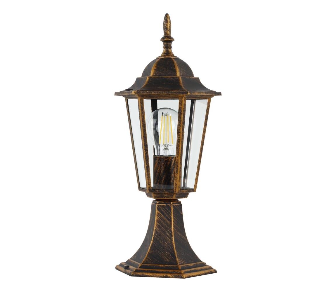 Venkovní lampa ARRAIA 1xE27/15W/230V IP44 bronz patina