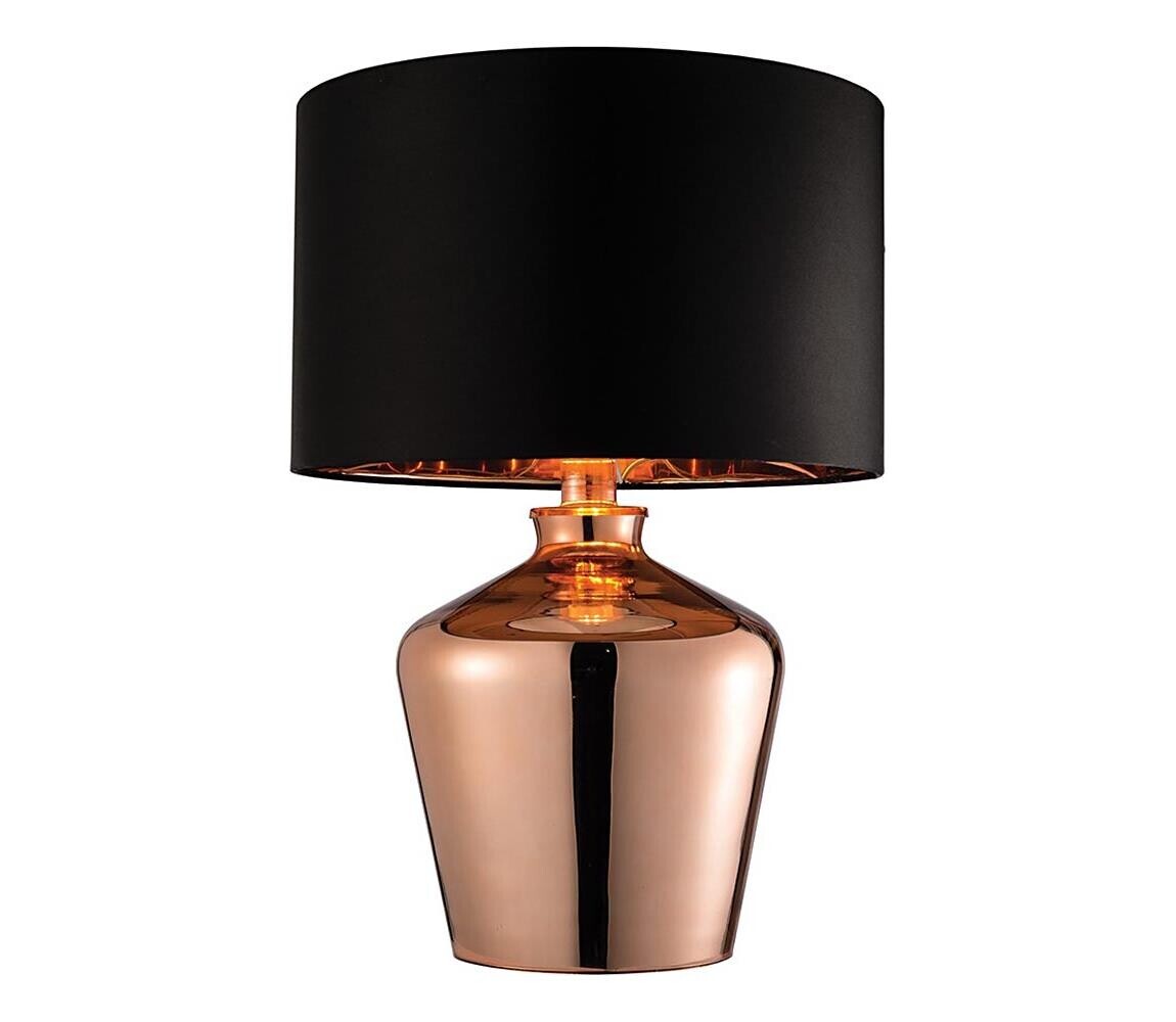 Endon Endon 61149 - Stolní lampa WALDORF 1xE27/10W/230V měděná/černá