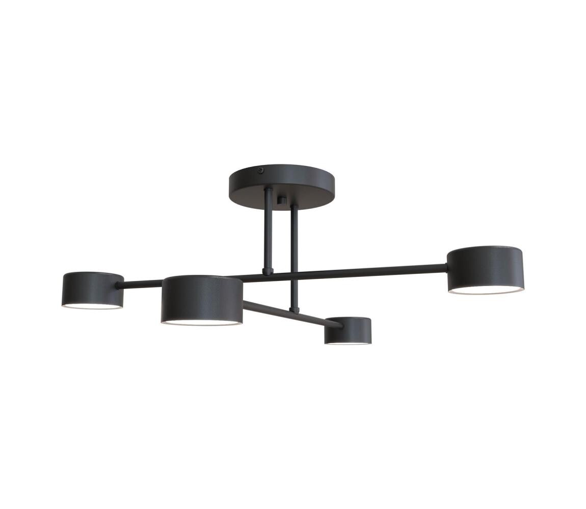 EMIBIG Přisazený lustr HALO 4xGX53/10W/230V černá