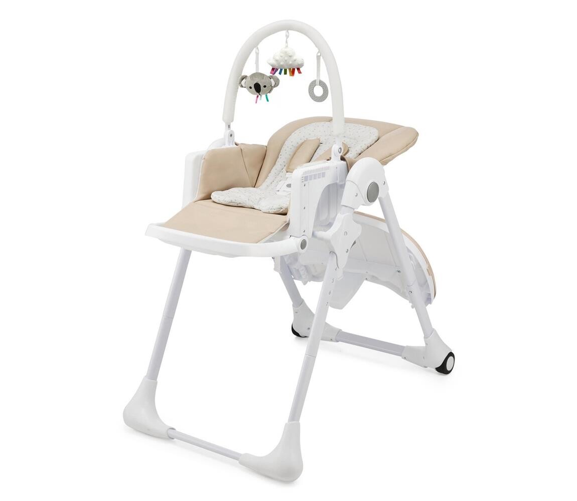 Kinderkraft KINDERKRAFT - Dětská jídelní židle TUMMIE béžová