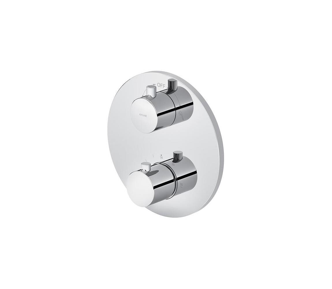 Cersanit Cersanit S951-564 - Termostat. sprchová baterie pro podom. instalaci ZEN chrom
