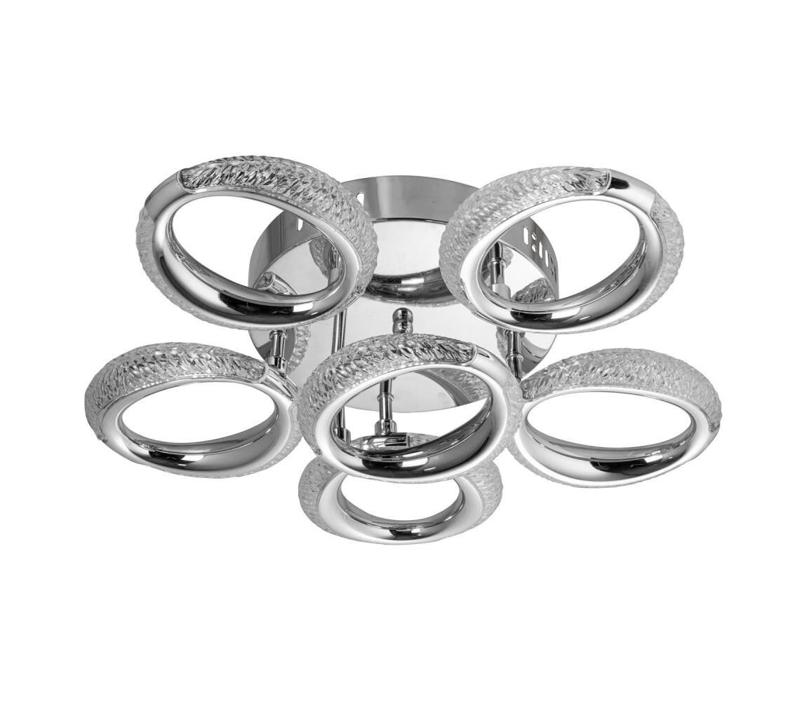 LED Stropní svítidlo 6xLED/14W/230V 3000-5000K pr. 46 cm lesklý chrom