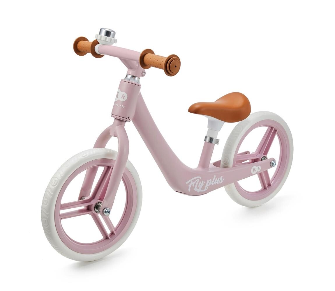 Kinderkraft KINDERKRAFT - Odrážedlo FLY PLUS Powder pink