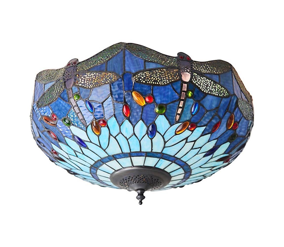 Endon 70722 - Stropní svítidlo DRAGONFLY 2xE27/60W/230V pr. 41 cm 70722