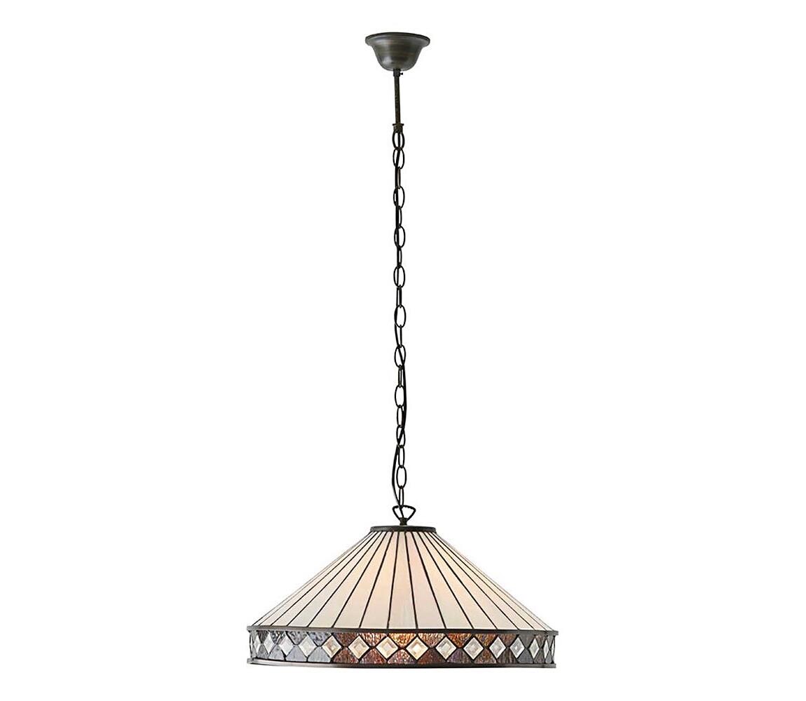 Endon Endon 64147 - Lustr na řetězu FARGO 1xE27/60W/230V pr. 50 cm