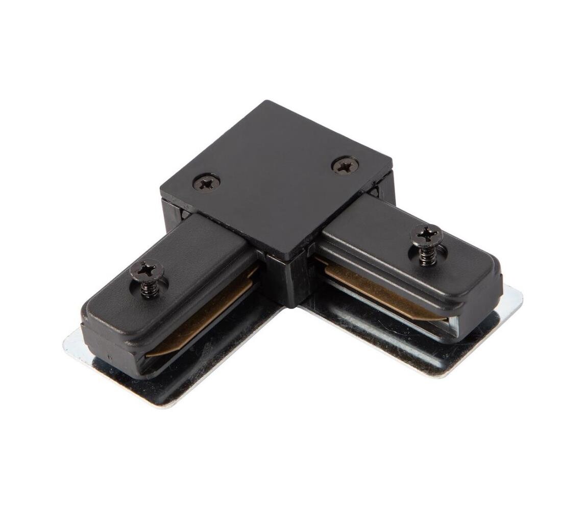 Konektor pro svítidla v lištovém systému 1-fázový typ L černá