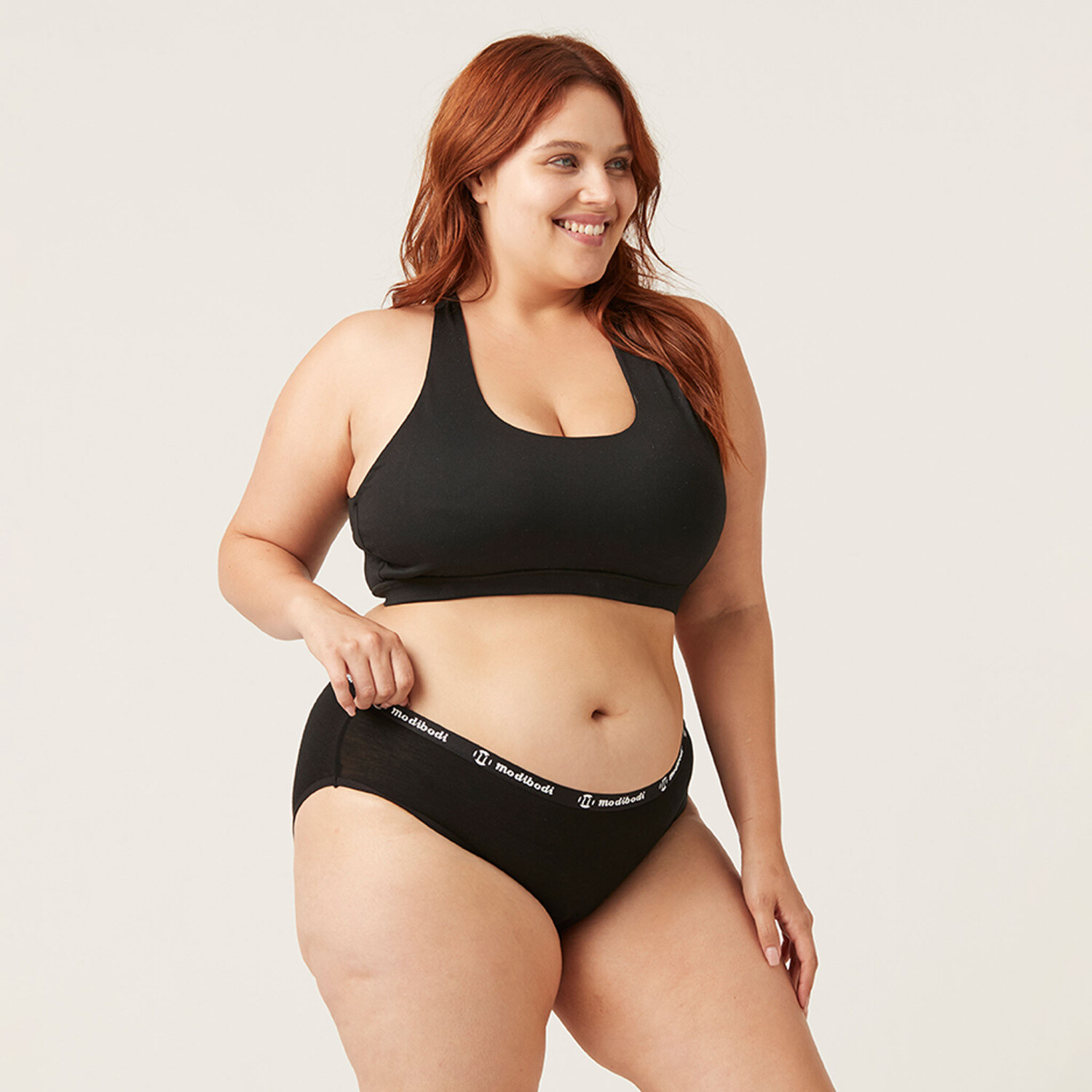 Menstruační kalhotky Modibodi Active Brief Light-Moderate (MODI3070) XS