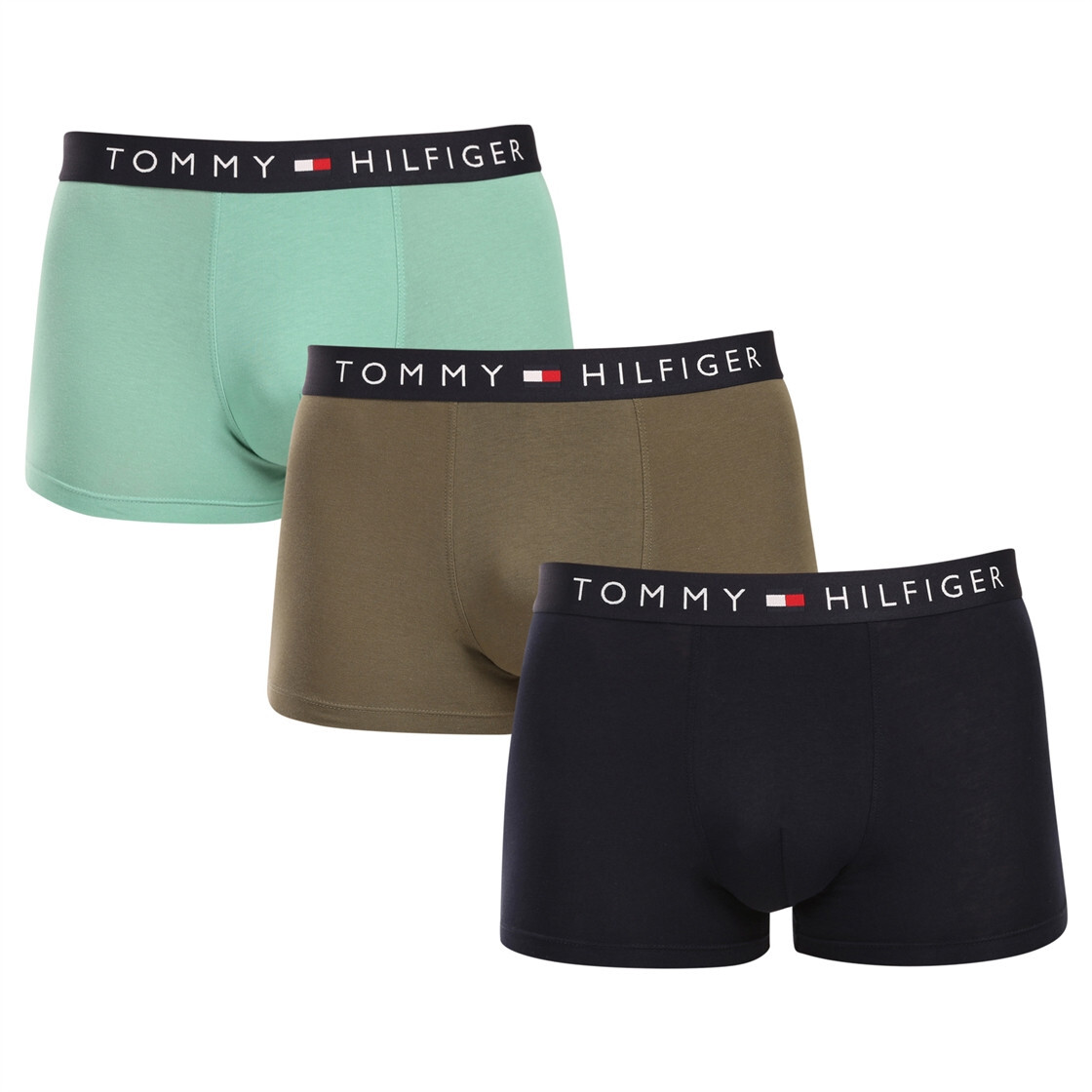 3PACK pánské boxerky Tommy Hilfiger vícebarevné (UM0UM03180 0T2) XXL, trenky / trenýrky
