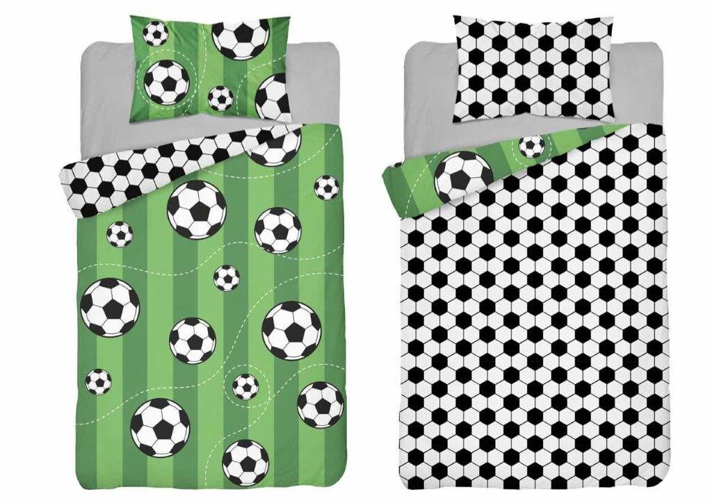 Detexpol Povlečení do postýlky 100x135 + 40x60 cm - Fotbal