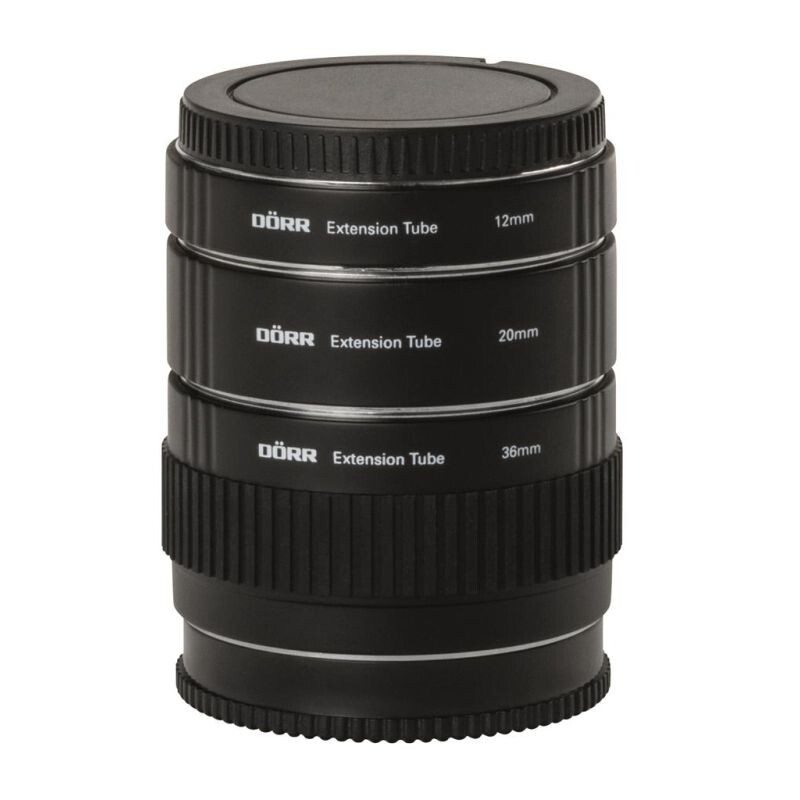 DORR mezikroužky set 12/20/36 mm pro Sony A-mount