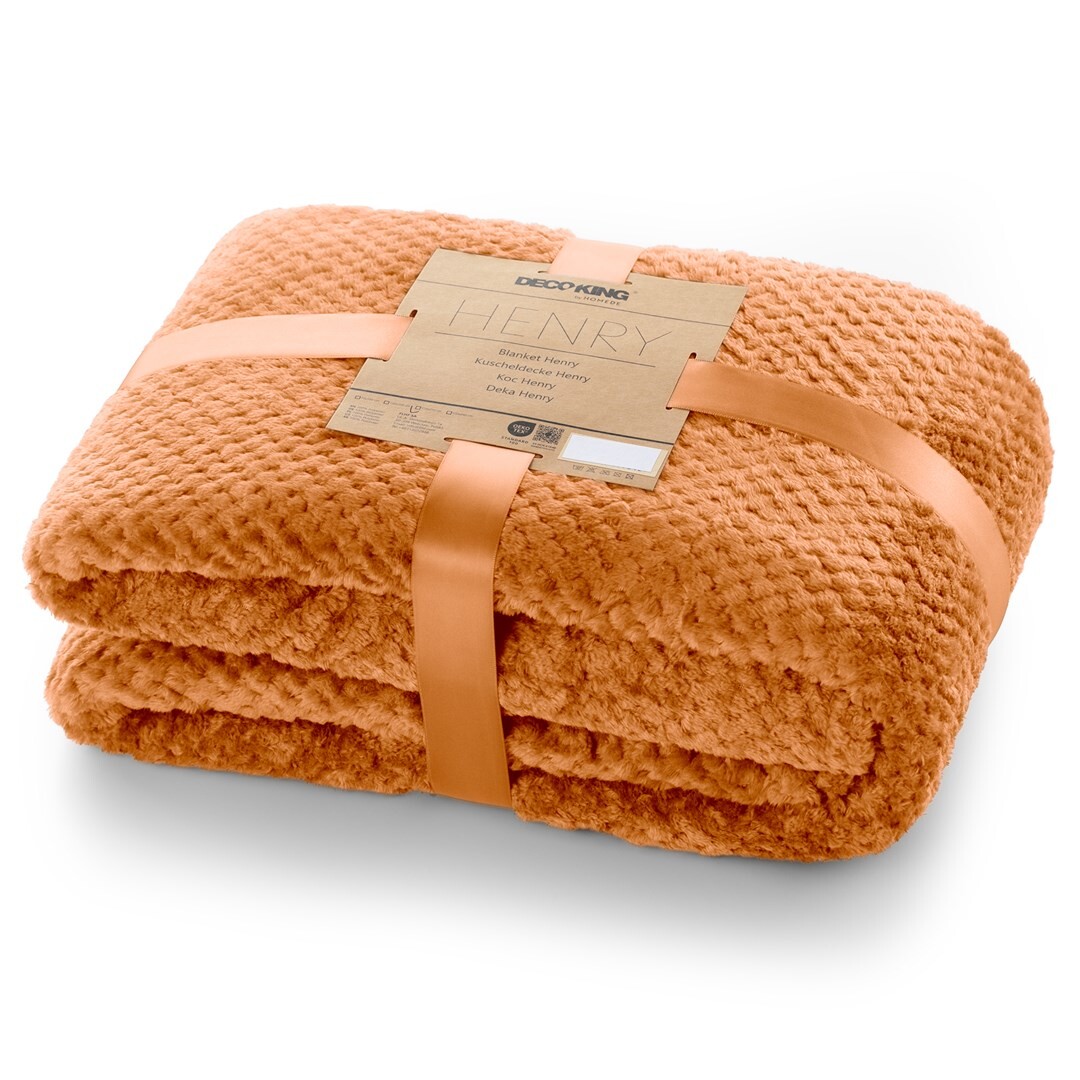 DecoKing Deka z mikrovlákna HENRY 150x200 cm Barva: CAPPUCCINO