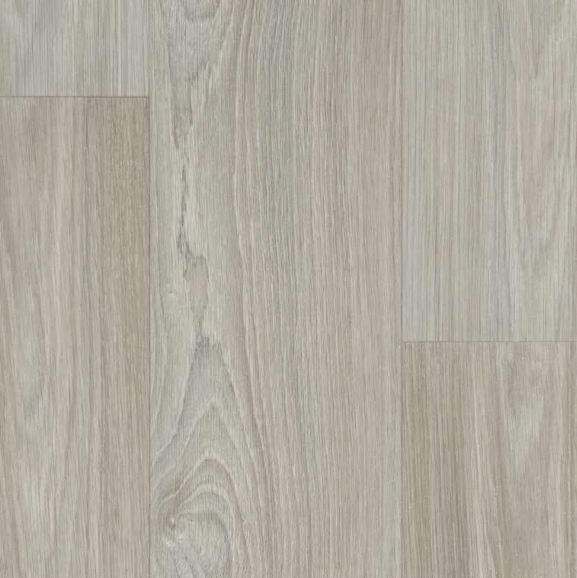 PVC podlaha - lino Loftex 2169 Boutic Light Grey, na míru, šíře 2m,4m, šedá, filc, chodba / předsíň, Gerflor