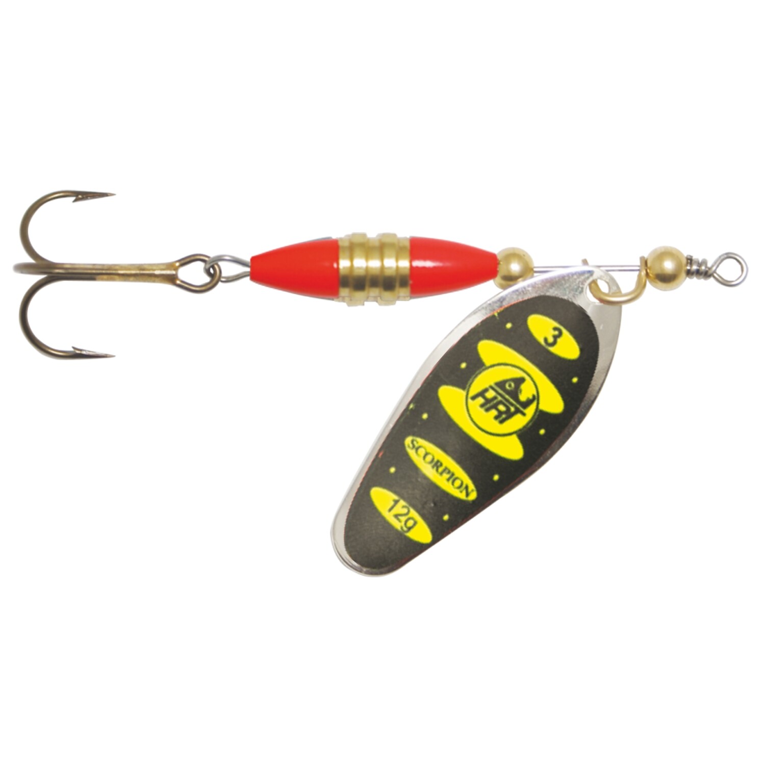 Mistrall třpytka Scorpion velikost 2 hmotnost 9g vzor 03-MB09030209