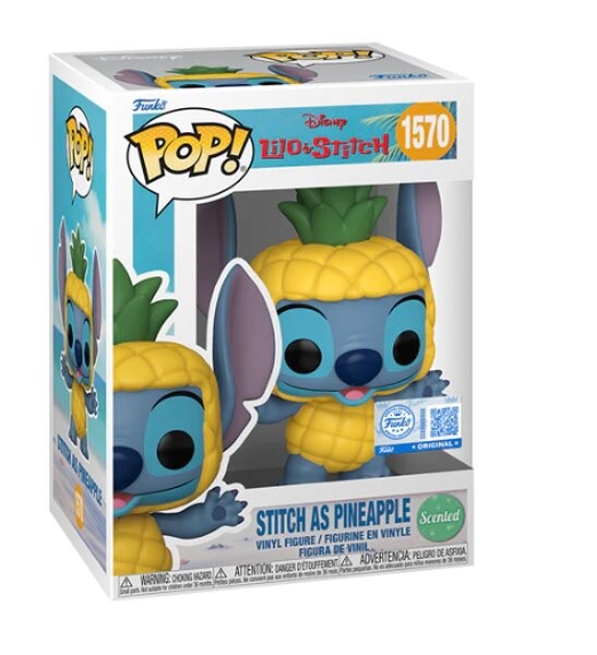 POP! Disney: Stich As Pineapple (Lilo & Stitch) Special Edition (Scented)