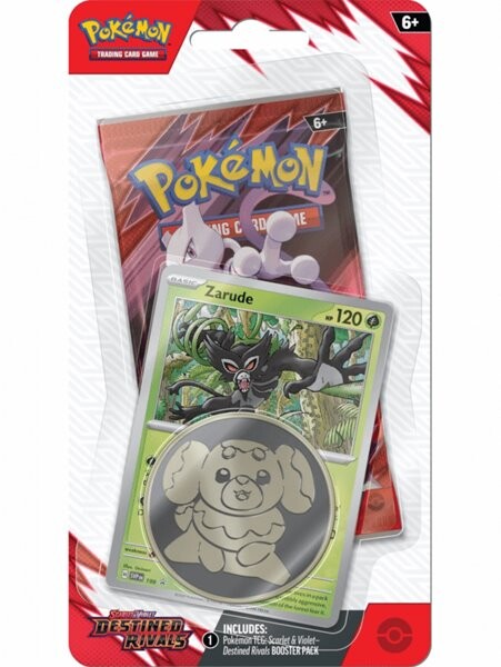 Kartová hra Pokémon TCG: Scarlet & Violet Destined Rivals Checklane Blister Zarude (Pokémon)