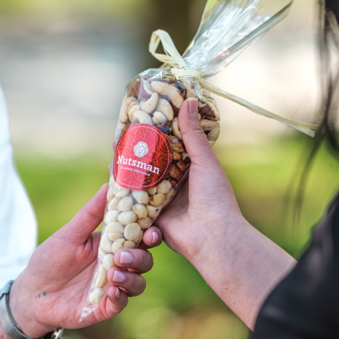 NUTSMAN Dárkový kornout NATURAL II 280 g