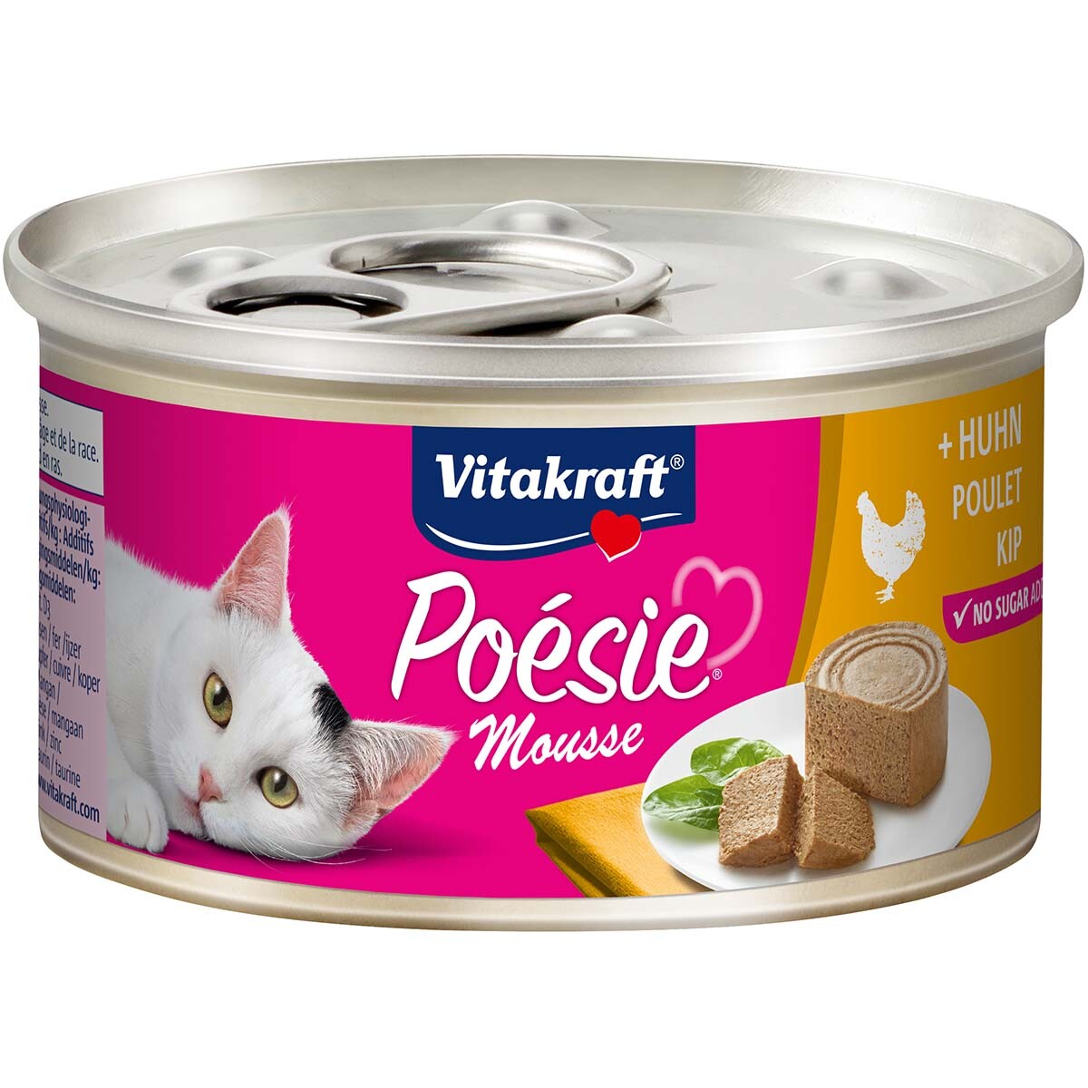 Vitakraft Poésie Mousse 12 x 85 g - kuřecí