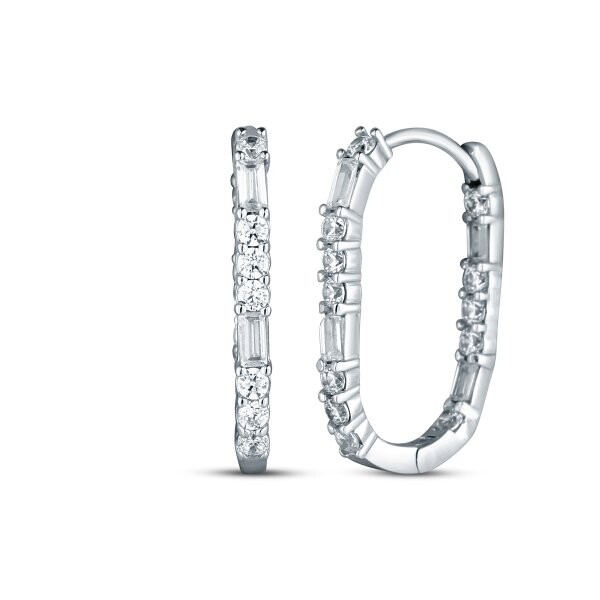 Náušnice se syntetickými kameny 336-588-006982 2.60g