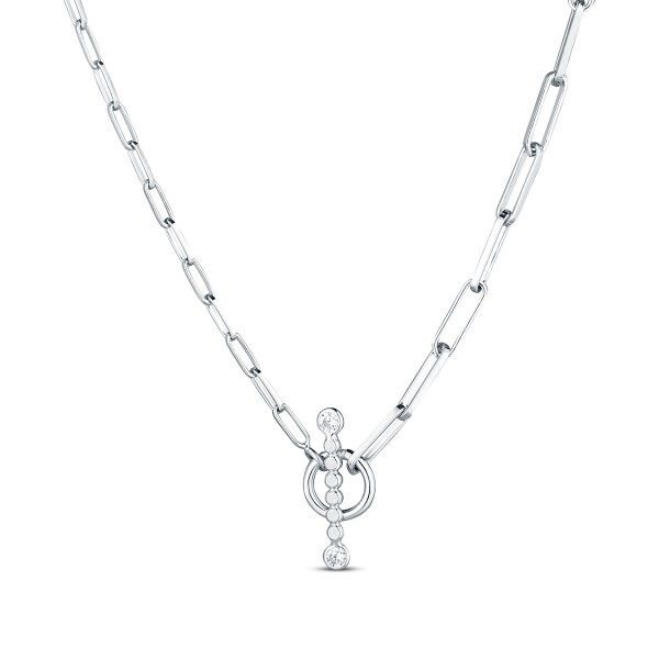 Náhrdelník se syntetickými kameny 176-638-010883-0000