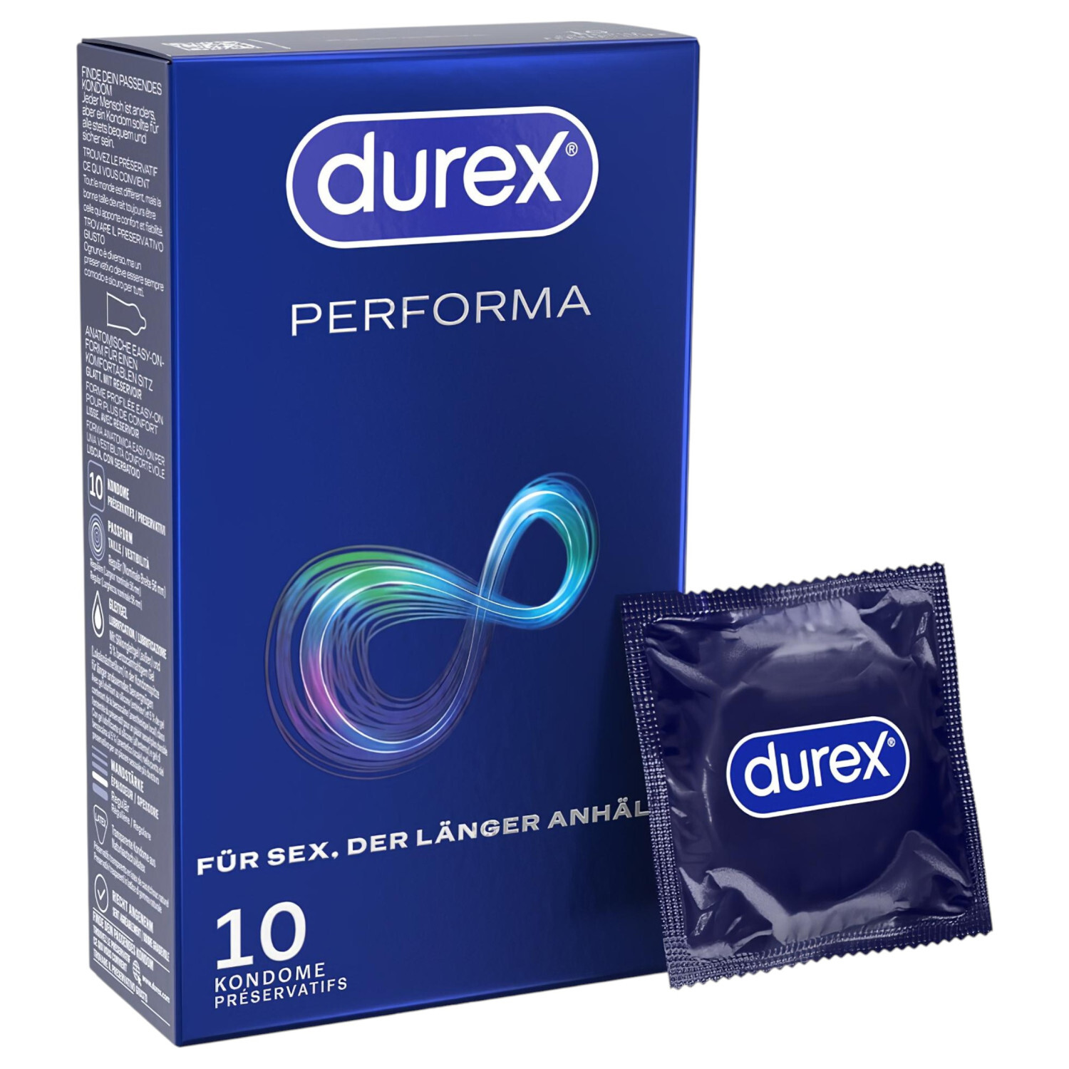 Durex Performa - zpožďovací kondom (10 ks)
