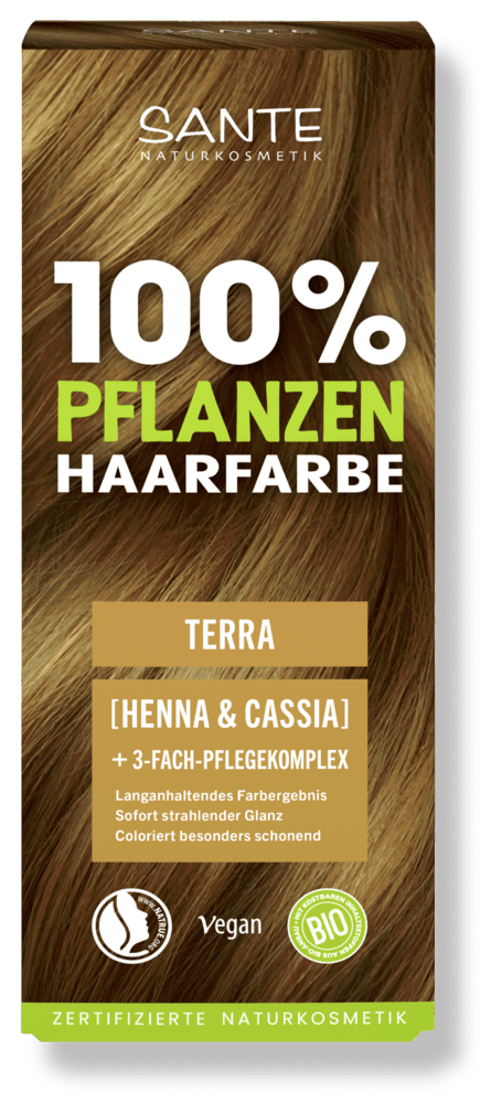 Sante Přírodní barva na vlasy SANTE 100g, 04 Terra 100g