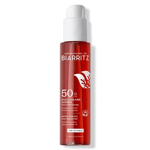 Laboratoires de Biarritz Olej na opalování SPF50 Satin Sun 125ml