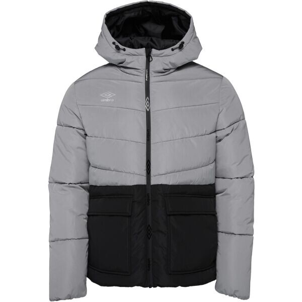 Umbro KOBEN Pánská zimní bunda, šedá, velikost XXL