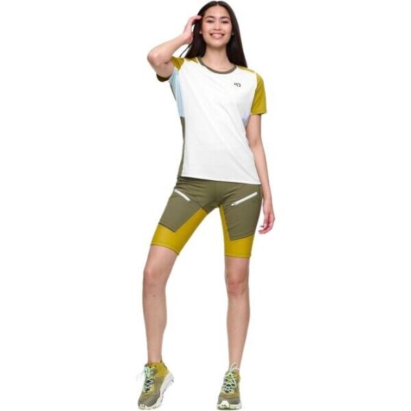 KARI TRAA SANNE HIKING Sportovní dámské tričko, bílá, velikost