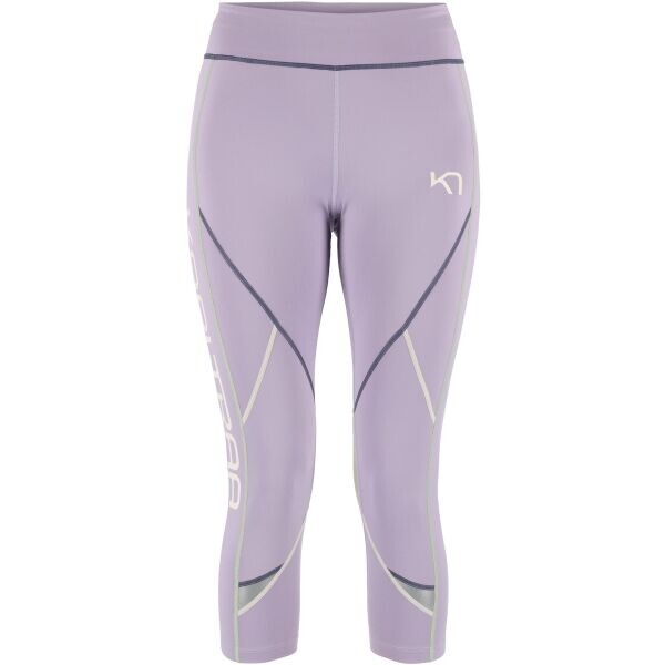 KARI TRAA LOUISE 2.0 3/4 Dámské 3/4 legíny, fialová, velikost