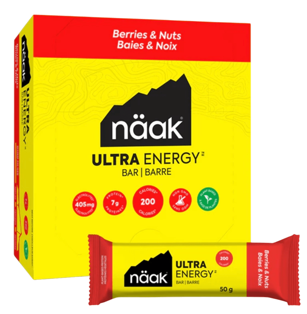 Proteinové tyčinky a sušenky Näak Berries & Nuts - Ultra Energy™ Bars (12 x 50g) - BOX