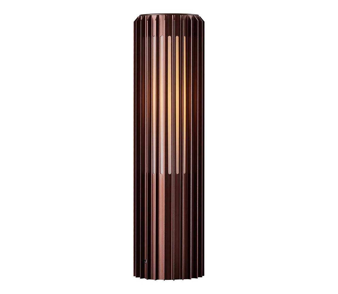 Nordlux Nordlux - Venkovní lampa ALUDRA 1xE27/15W/230V IP44 hnědá 45,4 cm